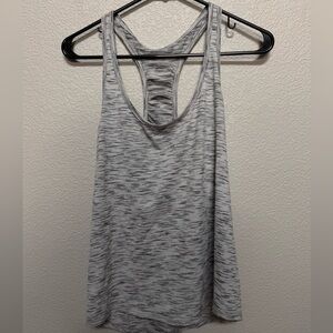 Lululemon Racerback Singlet Tank Women’s 4 Heathered Grey